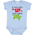 thumbnail image 3 of Inktastic If Mom Says No, Gigi Says Yes Boys or Girls Baby Bodysuit, 3 of 5