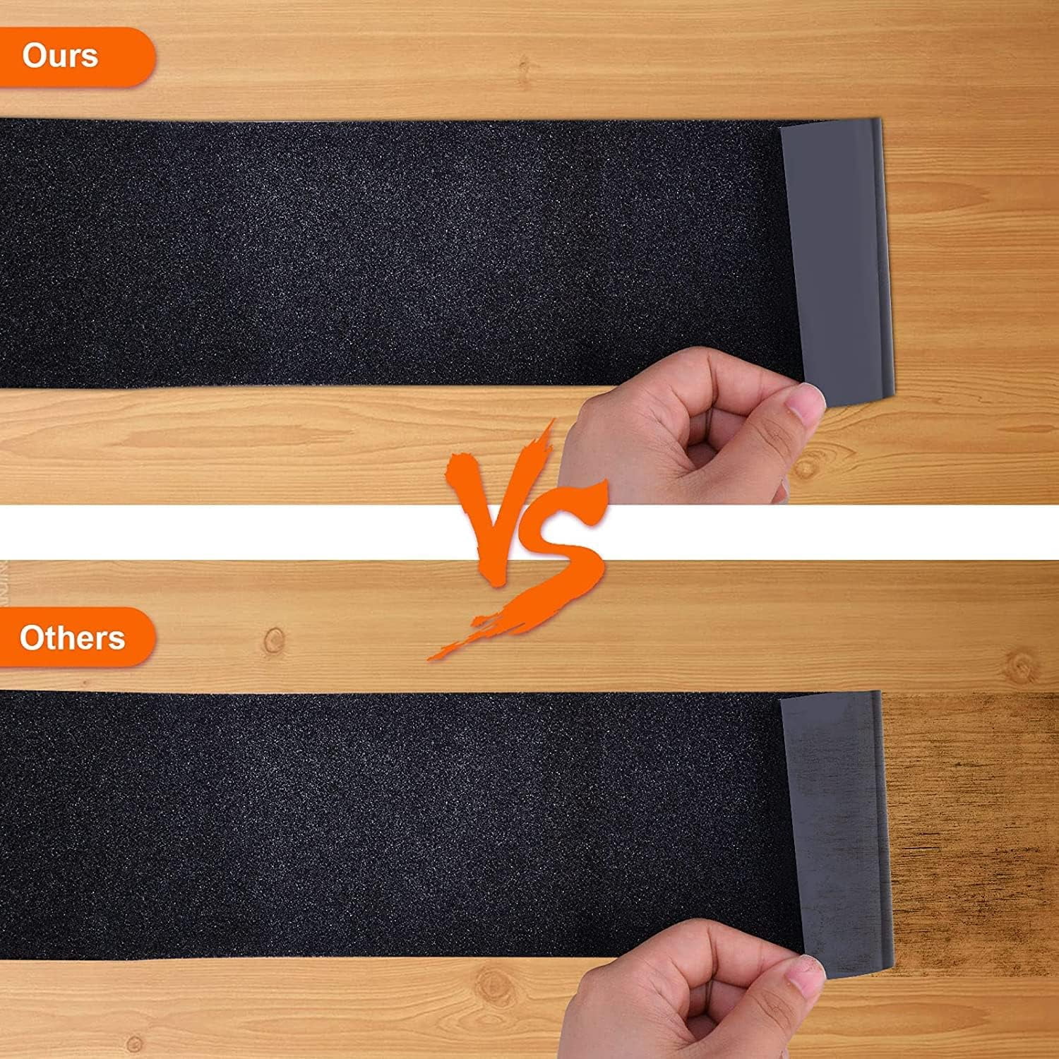 Anti Slip Traction Tape Outdoor 2 in x 60 Foot, Non Slip Safety Tape for Steps, Grip Tape for Stairs, Tread Tape Use on Walkways, Stairs, Ramps and Decks