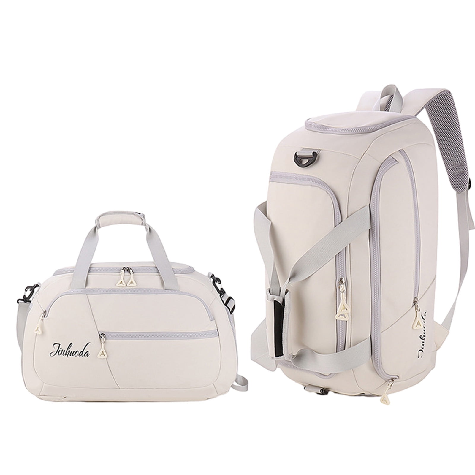 maho Multi Functional Shoulder And Portable Fitness Travel Bag Sports Fitness Bag Good Quality Swimming Yoga Training Bag Leisure Travel Bag White on Clearance