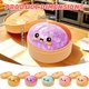 thumbnail image 2 of Juguete antiestrés apretable de dumpling con glitter Zercuop, 2 of 6