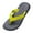 Dark Gray, variant on AUDeals Men's Arch Support Flip Flops Orthopedic Thong Sandals Non Slip Soft Sole for Beach Pool and Outdoor
