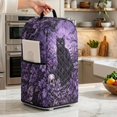 thumbnail image 4 of SEANATIVE Kitchen Blender Cover with Top Handle Gothic Cat Skull Violet, 4 of 7