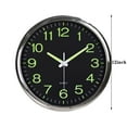 ZBFJINX 12 Inch Luminous Silent Non Ticking Night Glow In The Dark Quartz Wall Clock