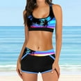thumbnail image 2 of Conjunto de bikini con estilo para mujer Traje de baño de dos piezas con estampado Sling Traje de baño Ropa de playa OAVQHLG3B Store lin121212, 2 of 4