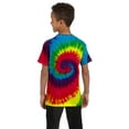 thumbnail image 3 of Tie-Dye Cotton Short Sleeve Crew Neck T-Shirt (Youth), 3 of 4
