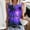 Purple, variant on Zynviq Women's Tank Tops Sleeveless Tropical Hawaiian Printed Comfy V Neck Tank Tops Ladies Spring Tees L