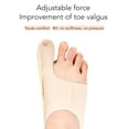 thumbnail image 4 of Correcteur d'Oignon avec Distribution de Pression, Trou de Décompression, Force Réglable, Fixation Sécurisée, Tissu Confortable pour Hallux Valgus, 4 of 7