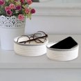 thumbnail image 4 of GROWTH TANK 2 Pieces Round Small Woven Baskets Set Organizing Mini Rope Basket for Nursery Gray, 4 of 9