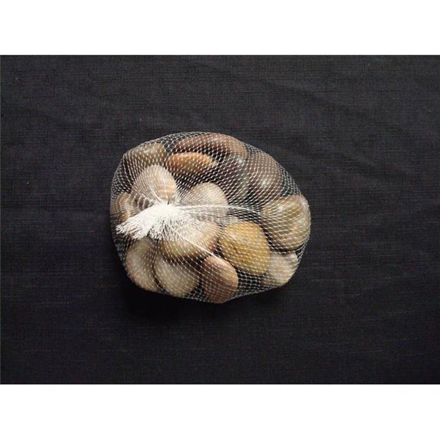 Athenas Garden PR-LG-Y 0.8-1.2 in. Large Polished Stone Bag, 2 lbs - Yellow