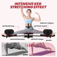 thumbnail image 4 of Black Red Edge Flexibility Trainer, Anti-Slip Base, Waterproof Surface, Adjustable Leg Stretcher Machine, Stretching Device, for Fitness Space, Gym, Dance Room, 4 of 7