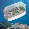 thumbnail image 4 of de tortuga tortuga desmontable con bomba de agua Instalación de bricolaje Ligero Blanco Medio Yuyangstore tanque de tortuga, 4 of 8