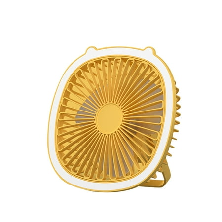 

RnemiTe-amo Desk Fan Charging Desktop Small Fan Dormitory Fan Wall-Mounted Mini Small Ceiling Fan Electric Fan