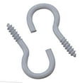 thumbnail image 3 of Screw Hook Fasteners Hangers White Plastic Finish 10mm Dia 30mm length 80pc, 3 of 6