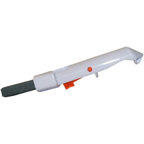 Pooline Products 11505 Pumice Stone on EZ-Clip with White Handle