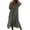 Green, variant on Women Cotton and Linen Shirt Dress Casual Loose Maxi Dresses Summer Baggy Solid Color Midi Dress Tiered Sun Dress 2023