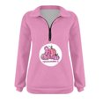 thumbnail image 4 of 50 % de Rabais Liquidation Chandail Surdimensionné pour Femmes 2023 Décontracté Imprimé Halloween Col Rabattu Manches Longues Blouse Ample Chandail Tops, 4 of 4