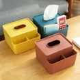 thumbnail image 4 of 50% 0ff Clearance! Tissue Box Cover Multifunctional Storage Box Coffee Table Bedroom Decorative Napkin Holders Home Living Room Compartment Drawer Box Tissue Box For Bedroom, 4 of 9