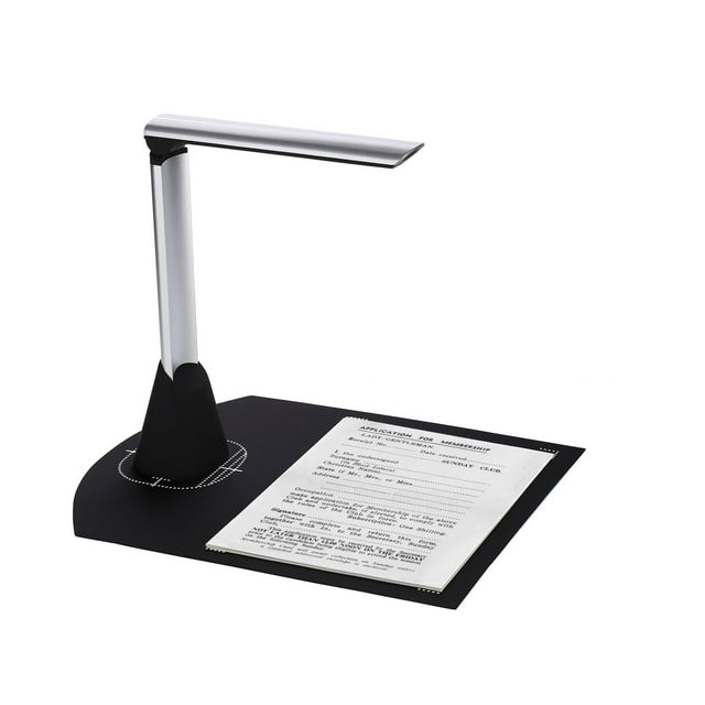 BK34 Document Camera Scanner, 5 Mega-Pixel HD Camera A4 Capture Size With LED Light Teaching Software For Online Teaching ,Compatibility