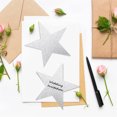 thumbnail image 4 of Triani 80Pcs Glitter Stars Cutouts Paper Confetti for Bulletin Board 6 Inch Glitter Double Printed Paper Cardboard Stars Decorations for Wall Party Decoration (Silver), 4 of 7