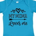 thumbnail image 4 of Inktastic My Mema Loves Me Girls Girls Baby Bodysuit, 4 of 5