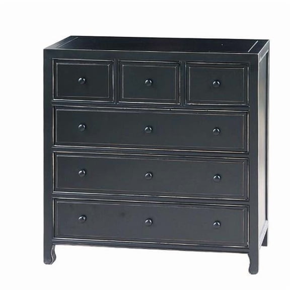 Wayborn Suchow Accent Chest in Antique Black