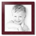 thumbnail image 2 of ArtToFrames 19x19 Inch Mahogany Picture Frame, This Brown MDF Poster Frame is Great for Your Art or Photos, Comes with 060 Plexi Glass (2WOM-3977), 2 of 8