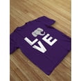 thumbnail image 4 of TeeStars - Love Elephants Be Nice To Elephants Toddler Kids T-Shirt 5/6 Navy, 4 of 6