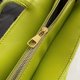 thumbnail image 5 of Bolso de mano de felpa Bolso casual Bolso borroso de color sólido Bolso de viaje (verde), 5 of 8