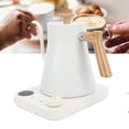 thumbnail image 1 of Hervidor Eléctrico de Agua de Cuello de Ganso, Hervidor Eléctrico Inteligente de 1200W 900ml Cafetera de Vertido Controlada por temperatura de ± 1 f con pantalla lcd, 1 of 7