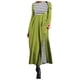 thumbnail image 1 of Moda Mujer Casual Patchword Botones Casual Stripde A-Line Vestido largo de manga larga Fridja NMB911, 1 of 5