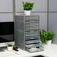 thumbnail image 3 of Mind Reader File Storage Drawers, Desk Organizer, Multi-Purpose, 10.75"L x 14"W x 21.25"H, Black, 3 of 10