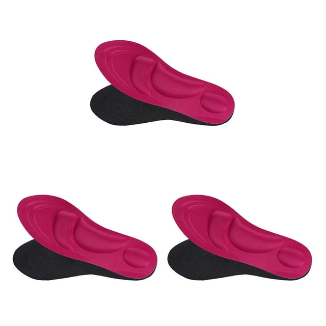 Naiovety Pies planos Soporte Zapato Plantilla Almohadilla Transpirable Elástico Masaje Esponja Zapato Incrustaciones Mujeres Type1 NO1 Naiovety CBP108618