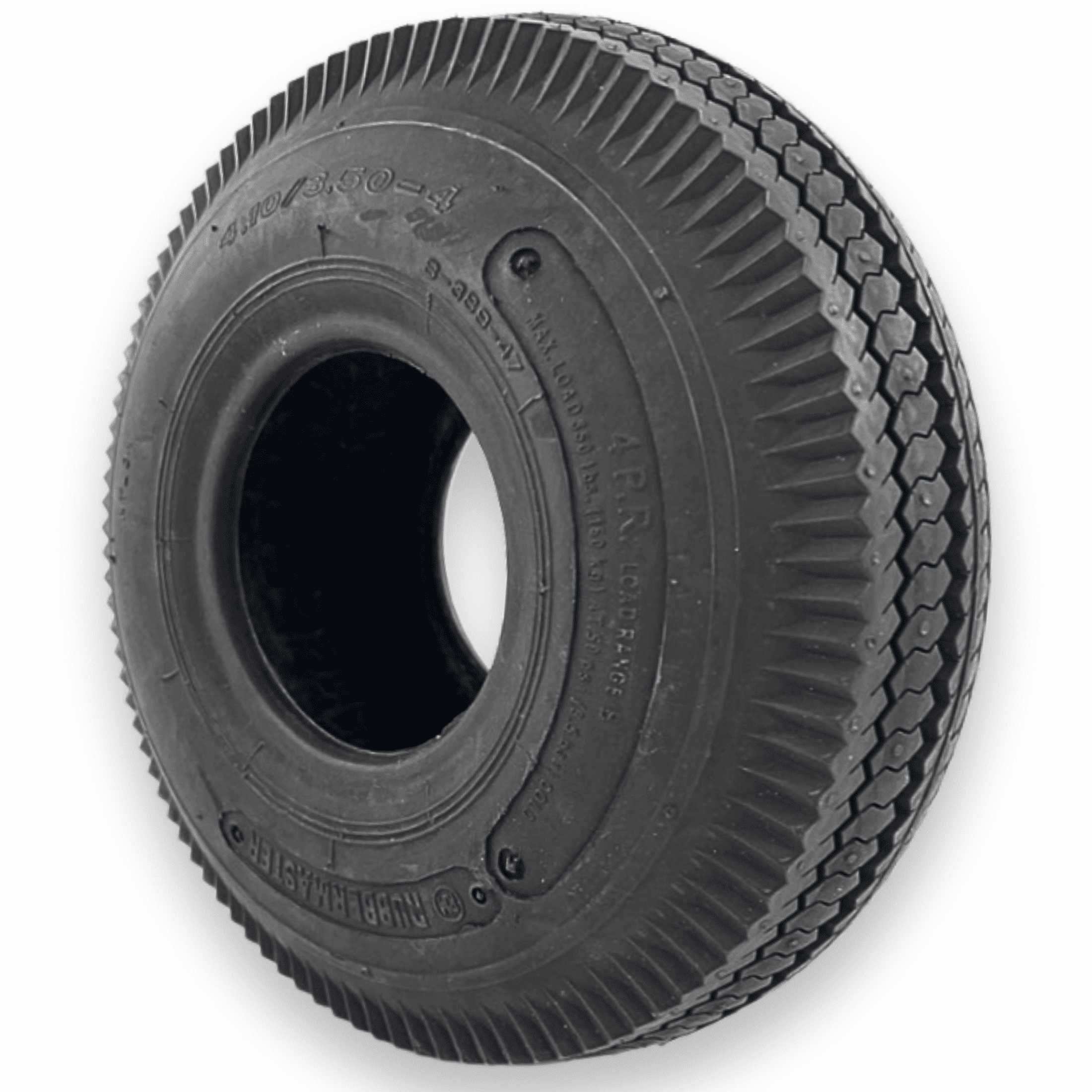 RubberMaster 4.10/3.50-4 Sawtooth 4 Ply Tubeless