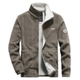thumbnail image 7 of New Men Fleece Jacket Pockets Thicken Polar Jackets Cold-Proof Overcoat Plus Size Women Coat Winter Windbreaker Jackets For Men, 7 of 7