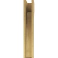 thumbnail image 4 of 5"W x 10"D x 30"H Thin Stockport Rough Cedar Woodgrain TimberThane Corbel, Primed Tan, 4 of 6