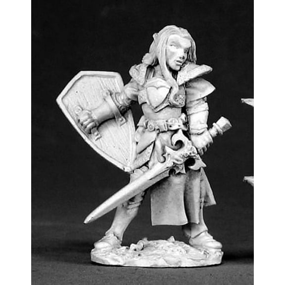 Reaper Miniatures Telemnar, Elf Warrior #02571 Dark Heaven Unpainted Metal