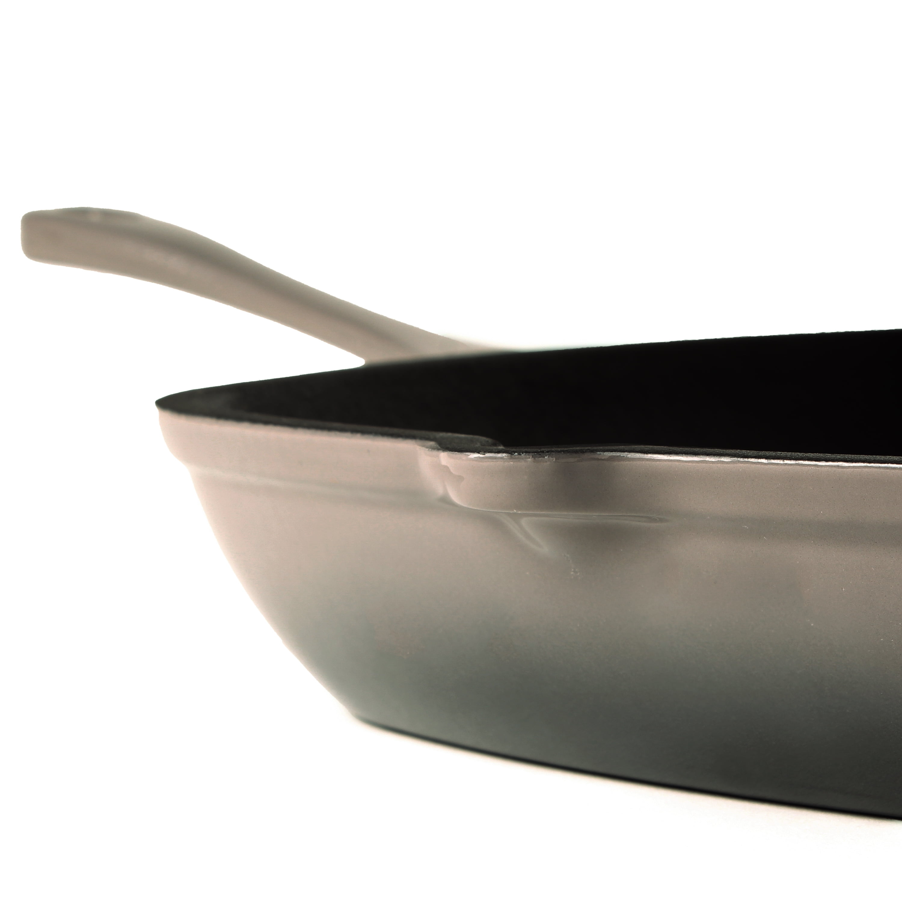 BergHOFF Neo Cast Iron Square Grill Pan 11", Oyster