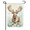 Garden Flag-3, variant on Monstera Bee Garden Flag 12×18in Double Sided, Buffalo Check Style, Welcome Spring Summer Banner for Outdoor Yard Lawn Decor