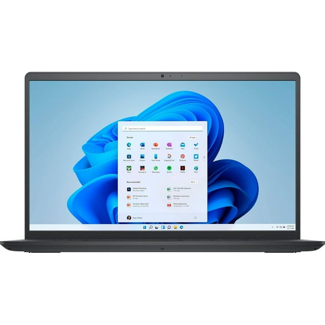 Dell Inspiron 3520 Portable à Écran Tactile FHD de 15,6 Po (Intel Core i5-1155G7, 8 Go de RAM, SSD de 256 Go, Windows 11 Mode S) - Noir Carbone (i3520-5810BLK-PUS)