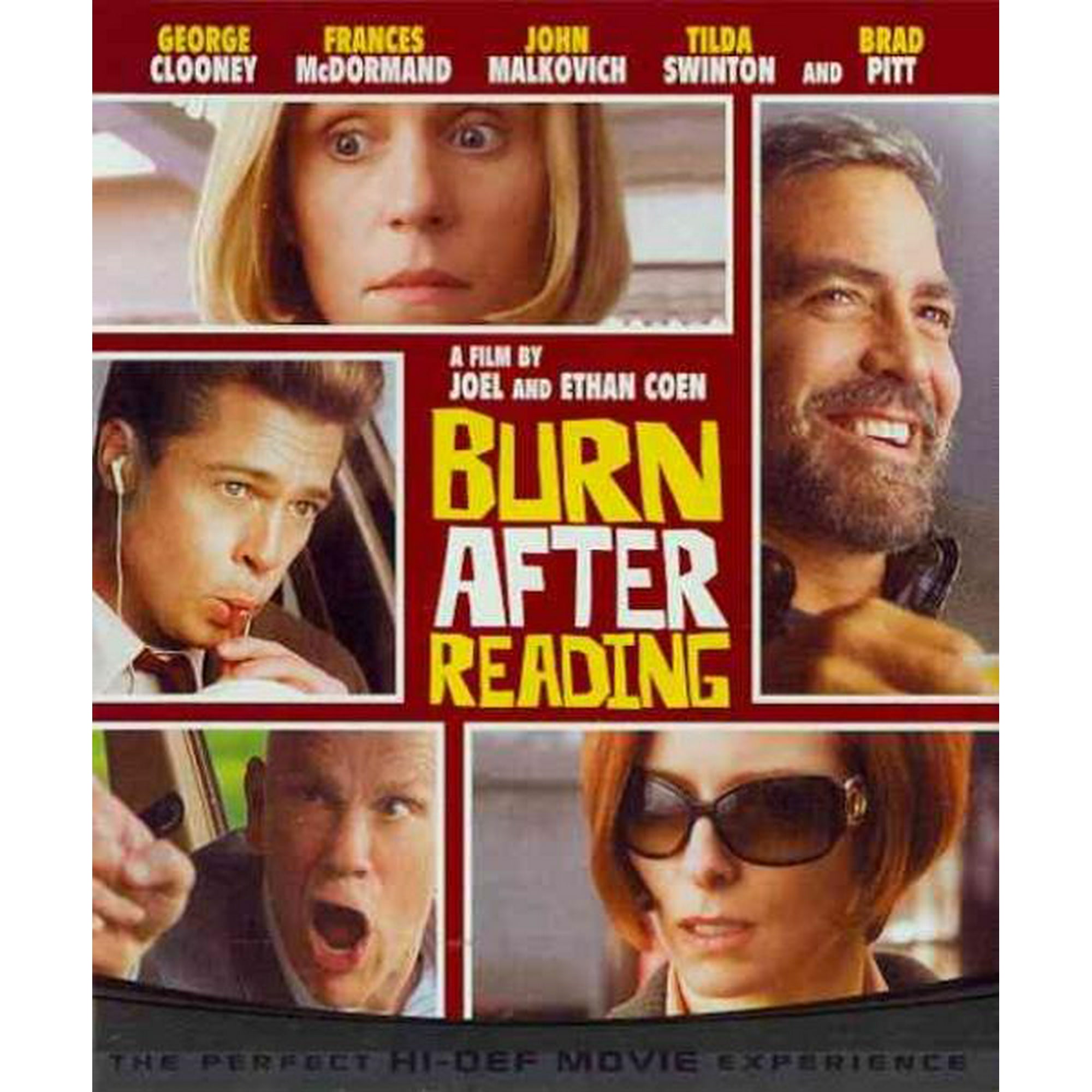 Burn After Reading Blu Ray Disc Walmart Canada