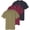 Set 4, variant on 3 Pack: Boys' Short Sleeve Jersey Cotton Polo Shirt - Uniform Performance (Ages 4-18)