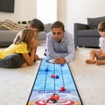 thumbnail image 4 of Indoor Tabletop Games Set A Plastic Bowling Soccer Basketball For Family Party Kids And Adults Interactive Fun With Portable Mat And Balls Gift A, 4 of 4
