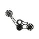 thumbnail image 1 of Sonducket Estabilizador de cadena de cambio trasero, prensatelas, tensor de cadena de buena elasticidad, procesamiento CNC, velocidad variable múltiple Ciclismo Negro Sonducket OD024304-01, 1 of 6