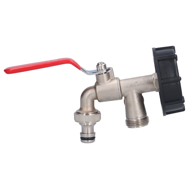 Tank Drain Adapter,IBC Tote Adapter Double Tote Tap Adapter Tank Faucet Adapter Luxury Finish