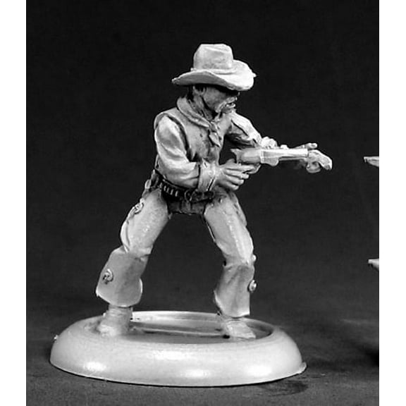 Rio Wilson Cowboy Miniature 25mm Heroic Scale Chronoscope Series Reaper Miniatures