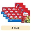 (4 pack) Great Value Fresh Seal Slider Zipper Bags, Quart Storage, 75 Count