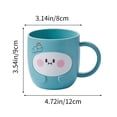 thumbnail image 3 of Lilixerw Cute Cartoon Bathroom Toothbrush Cups,Mouthwash Cups,Bathroom Tumbler Cup,Tooth Brush Holders,Plastic Household Drinking Cups, 3 of 6