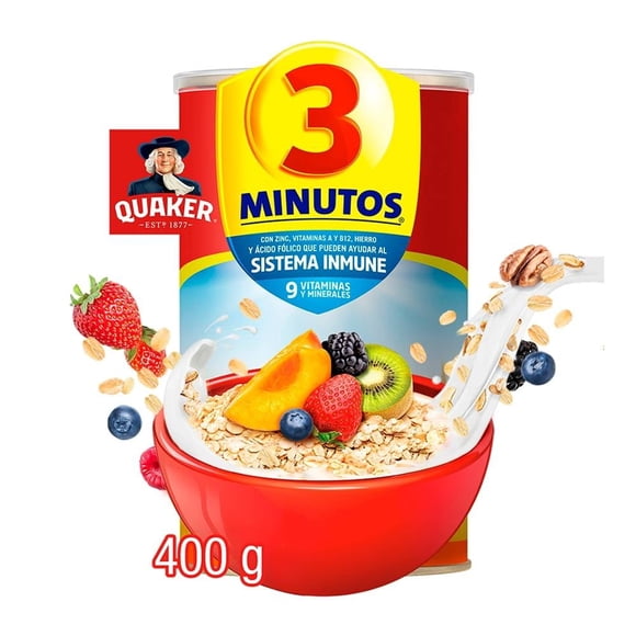 Avena 3 Minutos con sémola de trigo 400 g