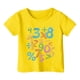 thumbnail image 3 of Blusa informal de moda para mujer, con estampado de manga corta y cuello redondo, 3 of 4
