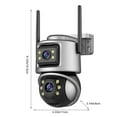 High Sight Definition Wireless Outdoor Surveillance Camera With Ball